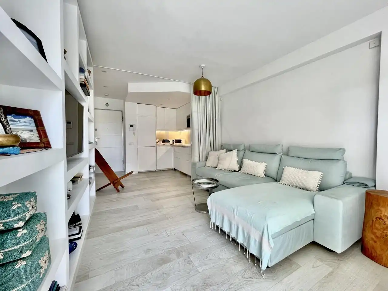 Sala de estar de Apartamento en venta en Eivissa con Aire acondicionado, Terraza y Amueblado
