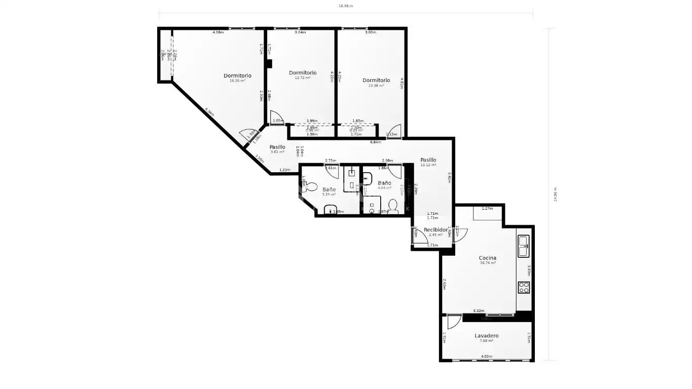 Wohnung zum Verkauf in Rivas-Vaciamadrid mit Klimaanlage und Heizung