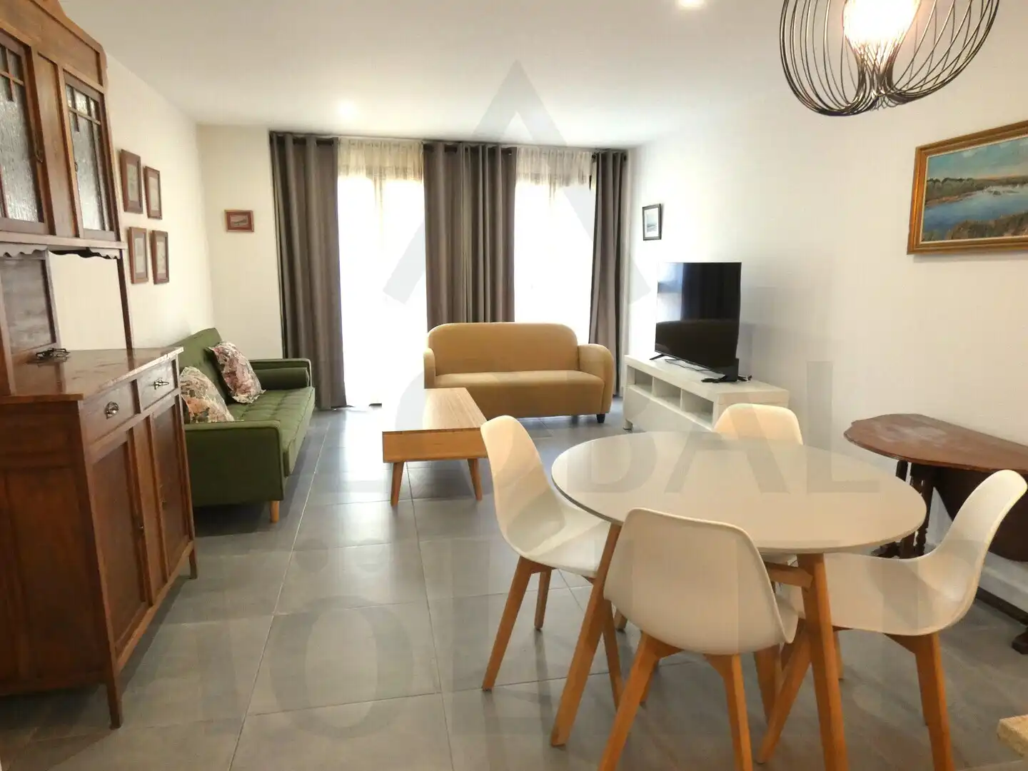 Wohnzimmer von Wohnung zur Miete in Cartagena mit Klimaanlage, Heizung und Möbliert