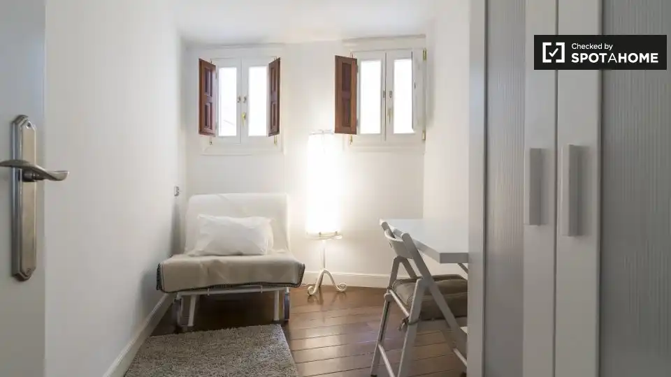 Habitación de Apartamento para compartir en Bilbao  con Aire acondicionado, Calefacción y Terraza