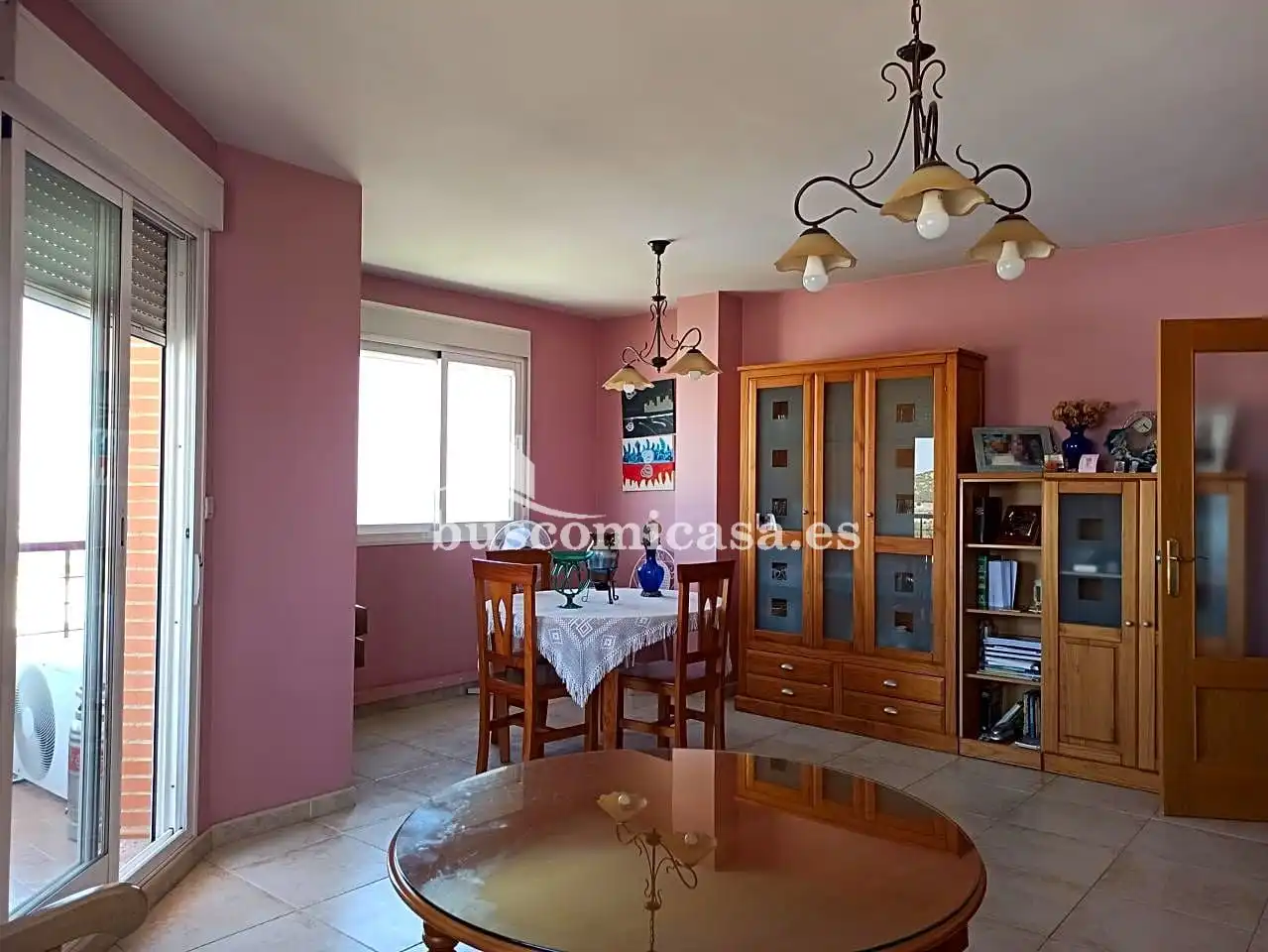 Esszimmer von Dachboden zum Verkauf in Torredelcampo mit Klimaanlage, Terrasse und Abstellraum