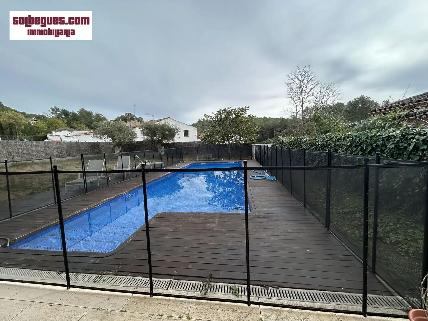 Piscina de Casa o xalet de lloguer en Begues amb Aire condicionat, Calefacció i Jardí privat