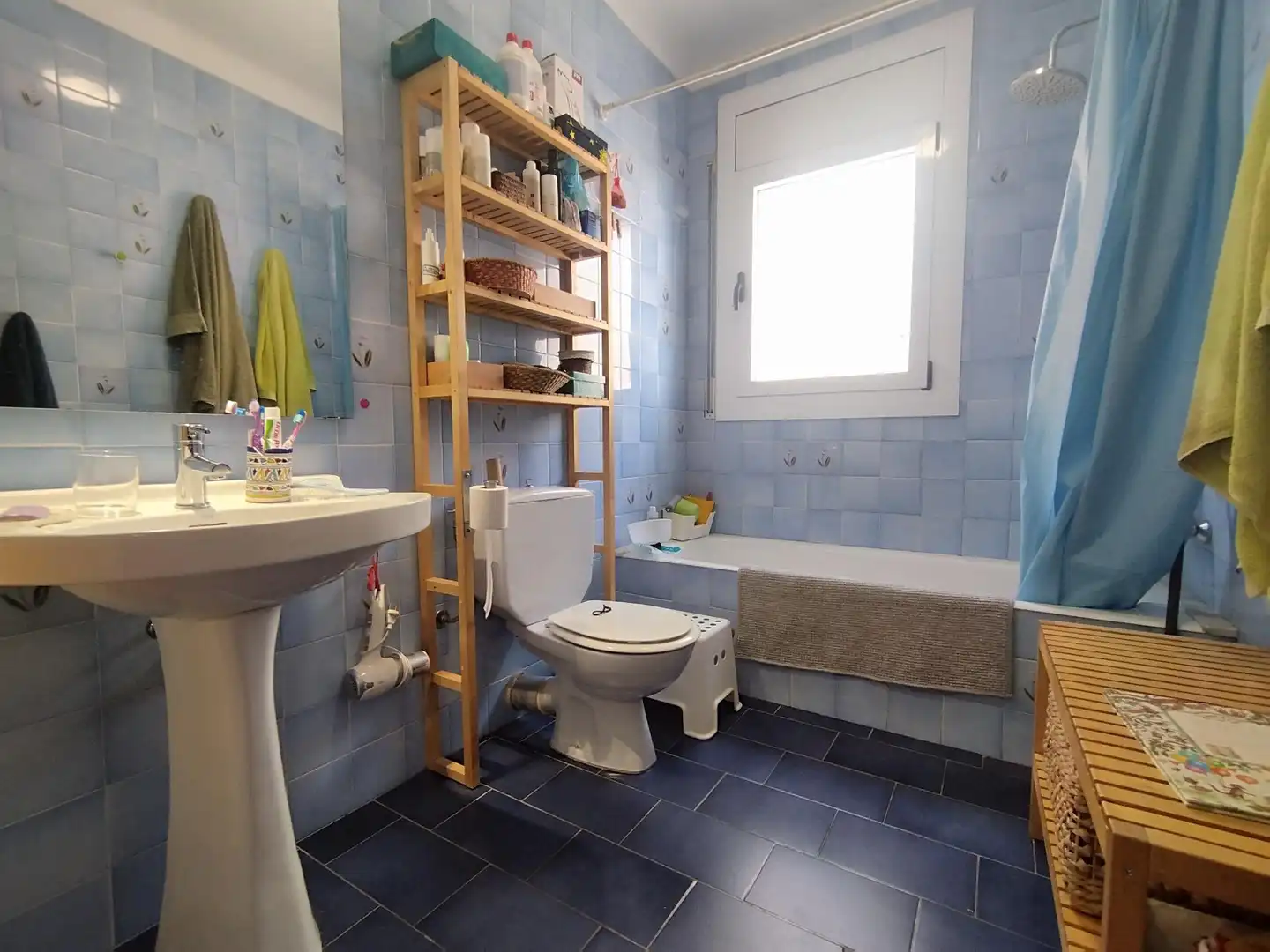 Badezimmer von Haus oder Chalet zum Verkauf in Santa Maria de Palautordera mit Heizung, Privatgarten und Balkon