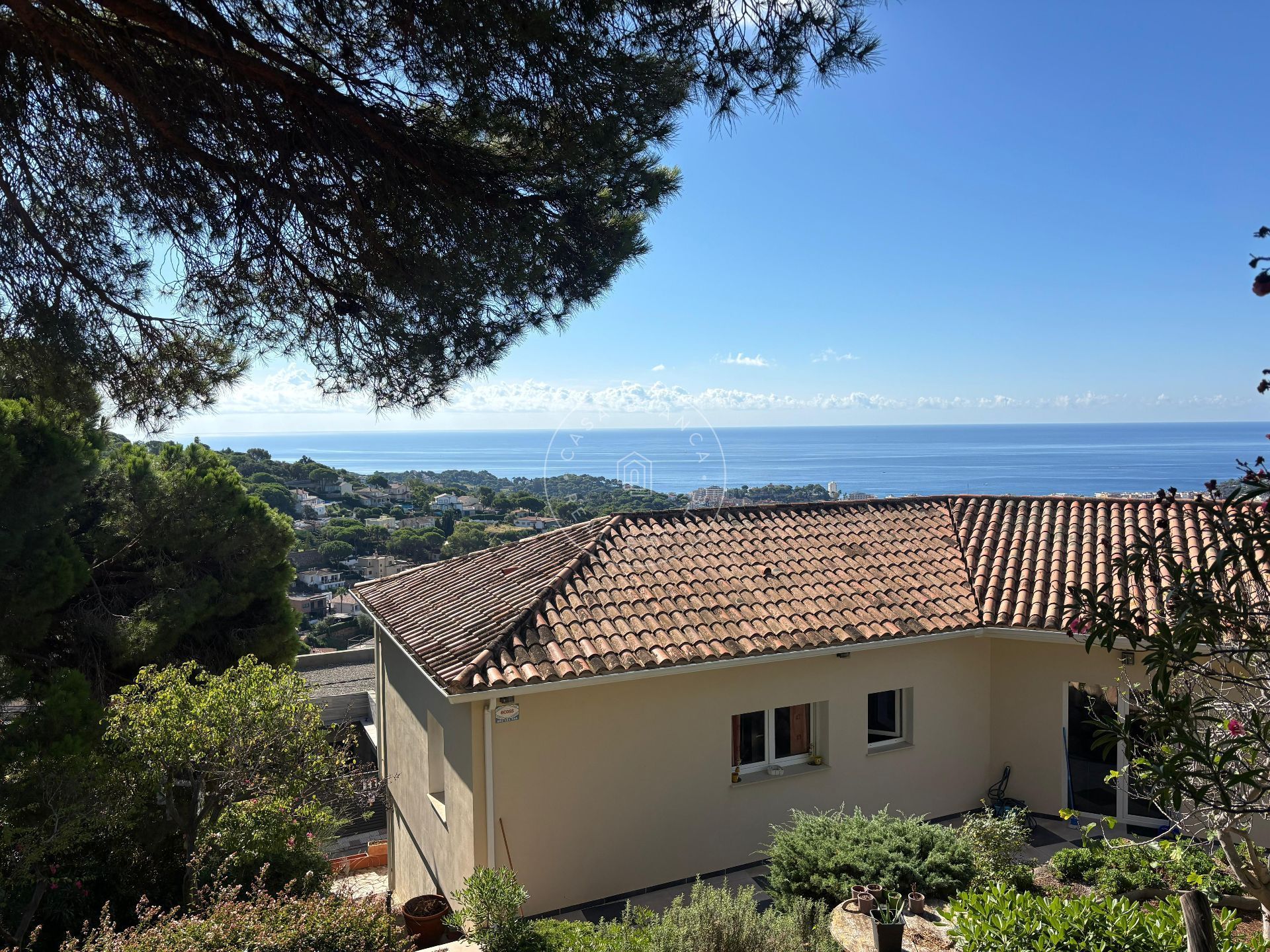 Exterior view of House or chalet for sale in Lloret de Mar  with Air Conditioner, Heating and Private garden