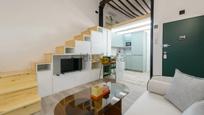 Living room of Duplex for sale in  Madrid Capital  with Air Conditioner, Heating and Parquet flooring