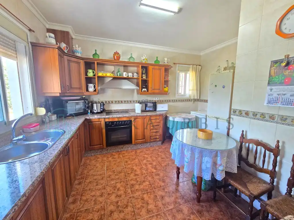 Cocina de Casa o chalet en venta en Álora con Jardín privado