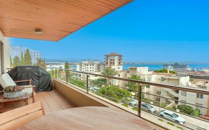 Terrasse von Wohnungen zum verkauf in  Palma de Mallorca mit Schwimmbad