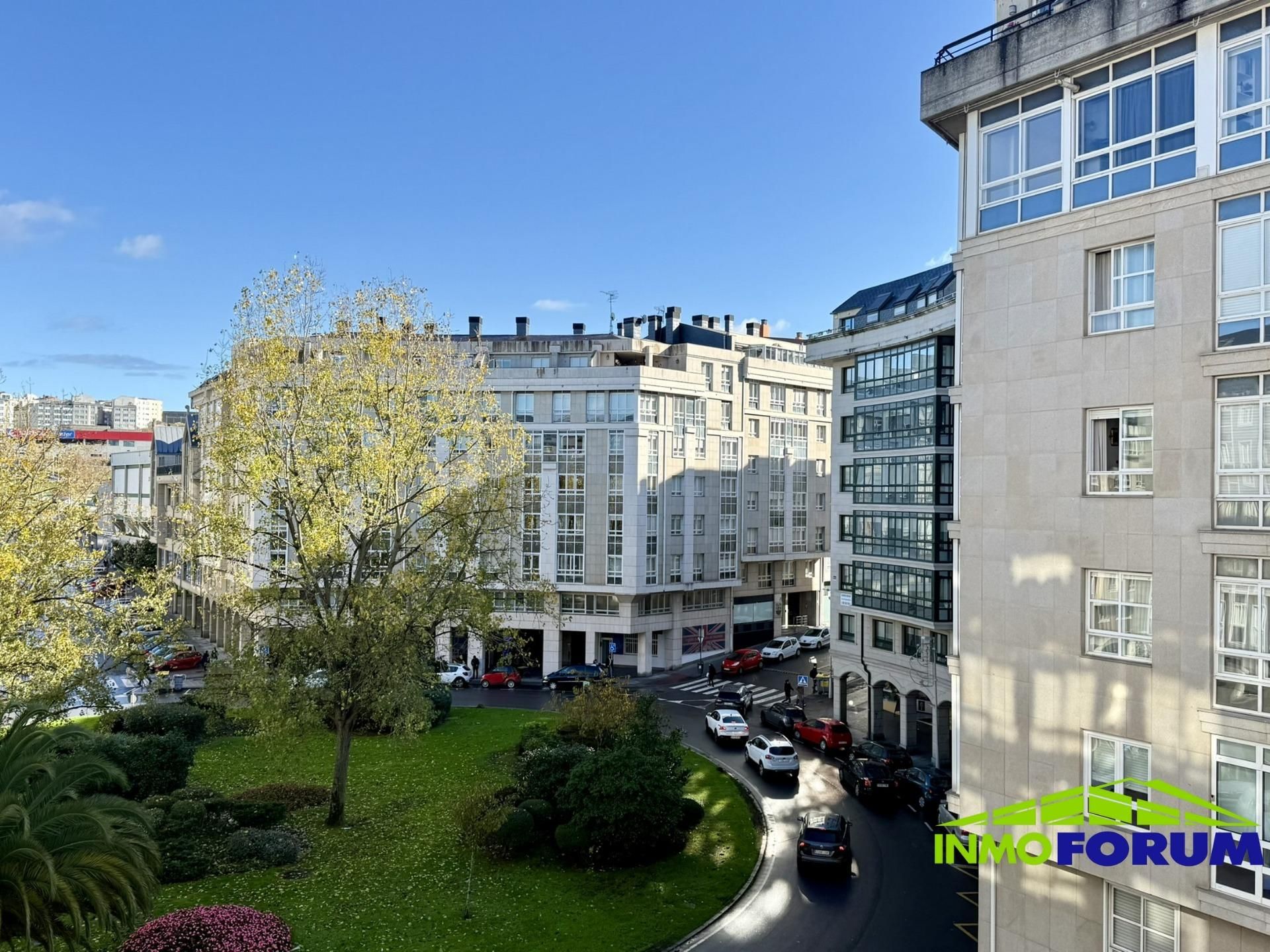 Exterior view of Apartment to rent in A Coruña Capital   with Heating and Parquet flooring