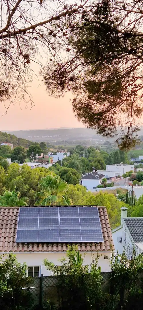 Vista exterior de Casa o xalet en venda en Sant Pere de Ribes amb Aire condicionat, Calefacció i Jardí privat