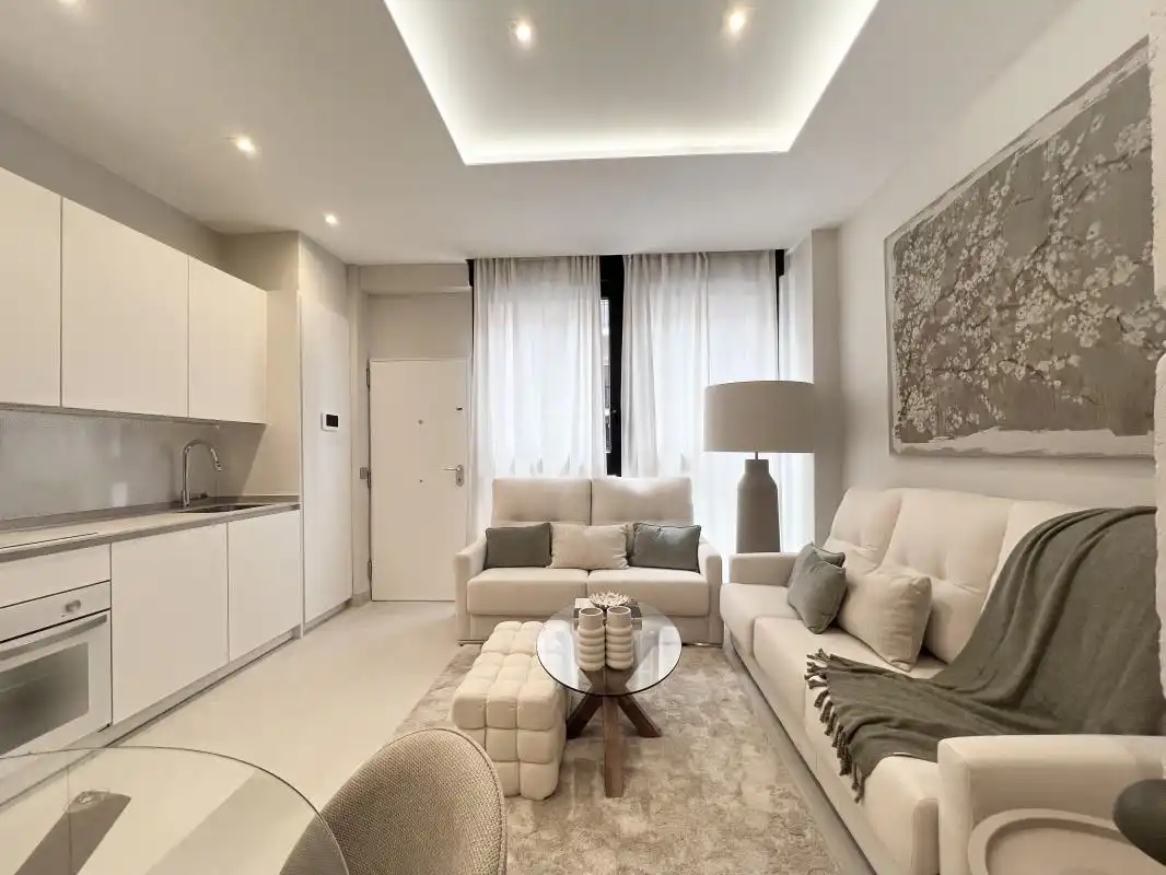 Sala de estar de Planta baja en venta en Madrid con Aire acondicionado y Calefacción