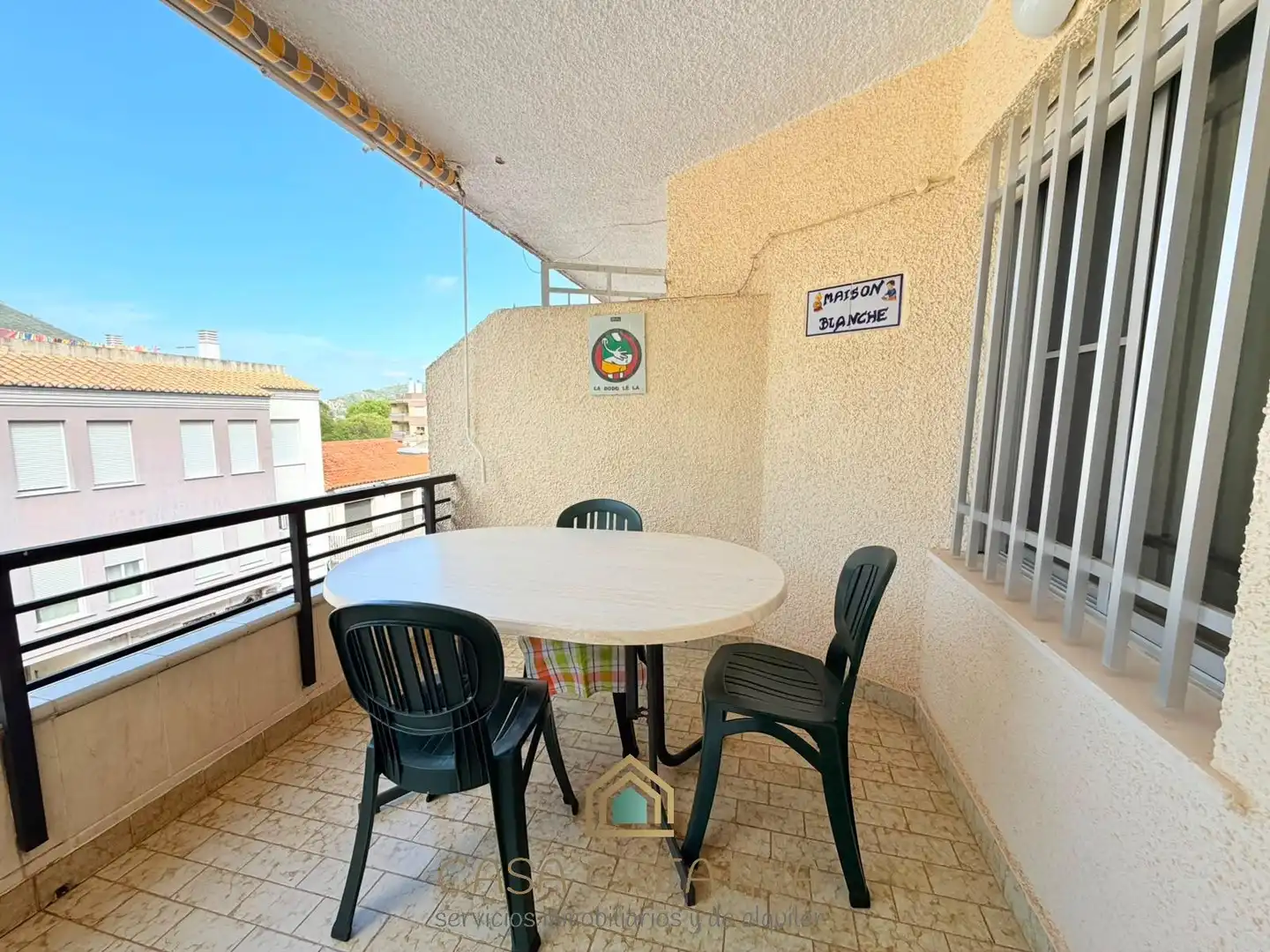 Terrasse von Wohnung zum Verkauf in Barx mit Klimaanlage, Abstellraum und Möbliert