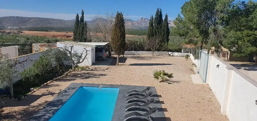 Swimming pool of Detached homes for sale in Hellín  with Air Conditioner, Heating and Terrace