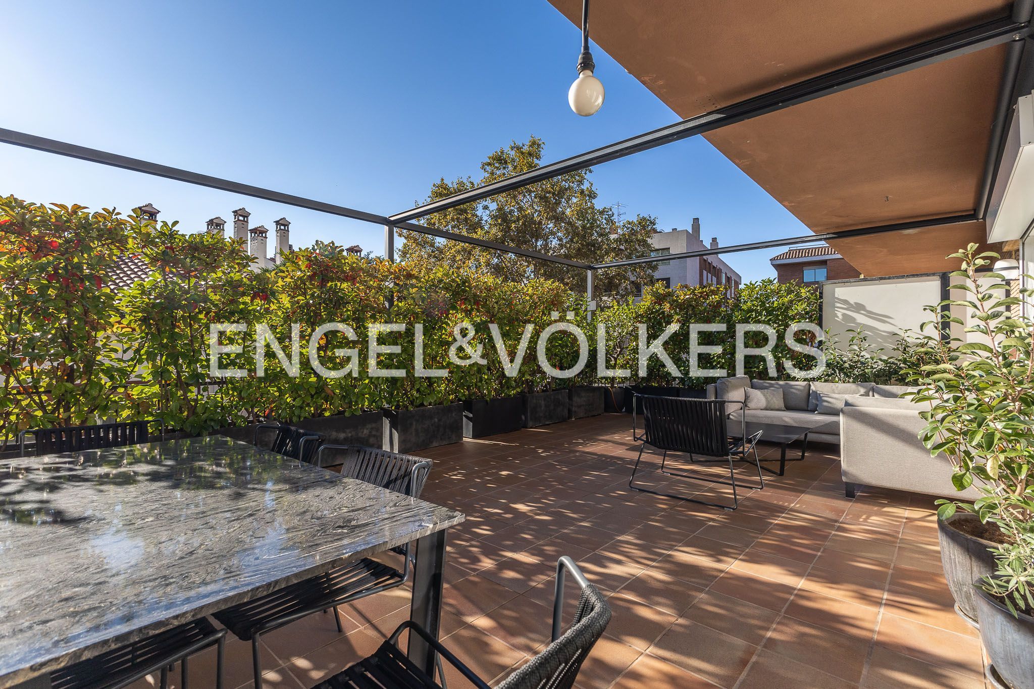 Terraza de Apartamento de alquiler en  Barcelona Capital con Aire acondicionado, Calefacción y Parquet