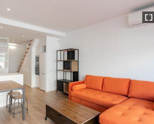 Living room of Flat to rent in L'Hospitalet de Llobregat  with Air Conditioner, Heating and Furnished