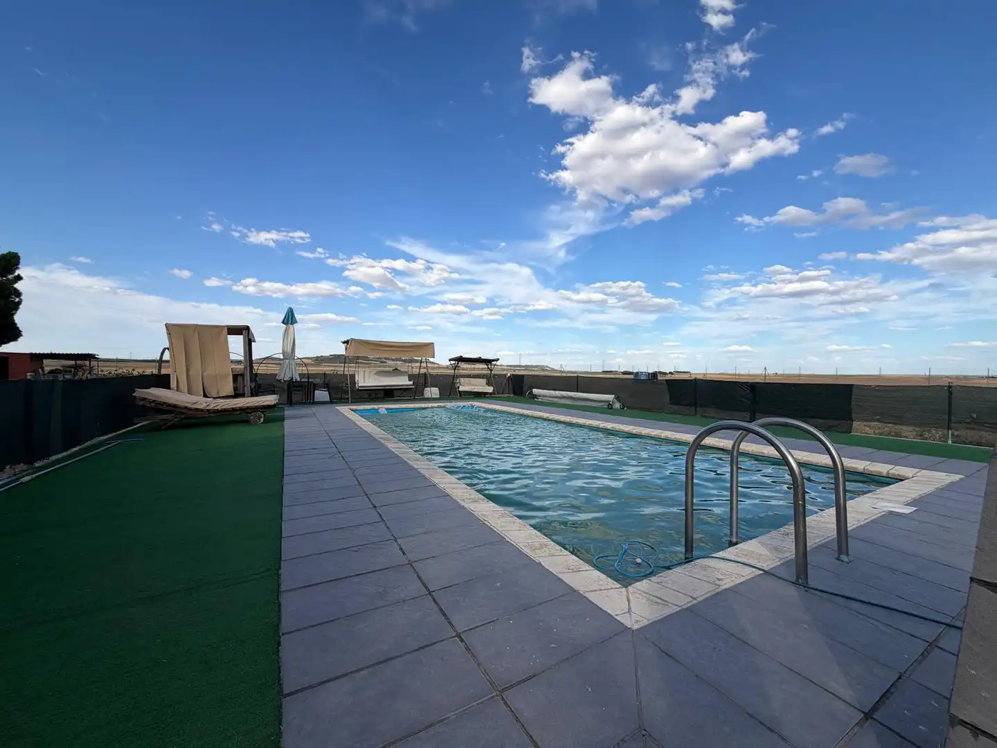 Swimming pool of Country homes for sale in Tordesillas  with Private garden, Terrace and Storage room