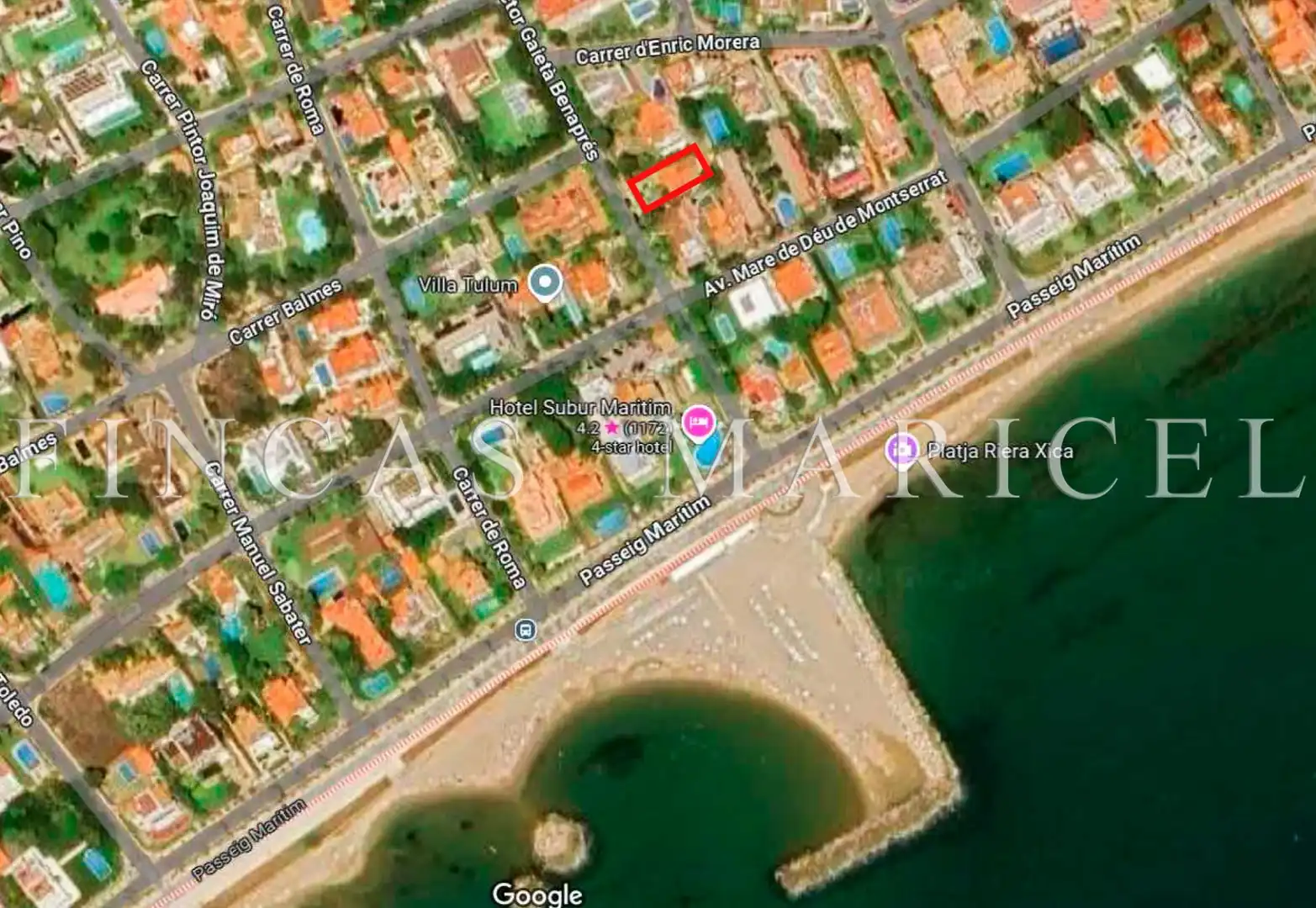 Vista exterior de Casa o xalet en venda en Sitges amb Aire condicionat, Calefacció i Jardí privat