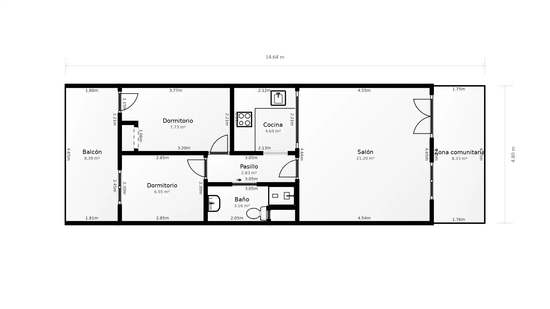 Flat for sale in Tarragona  with Terrace