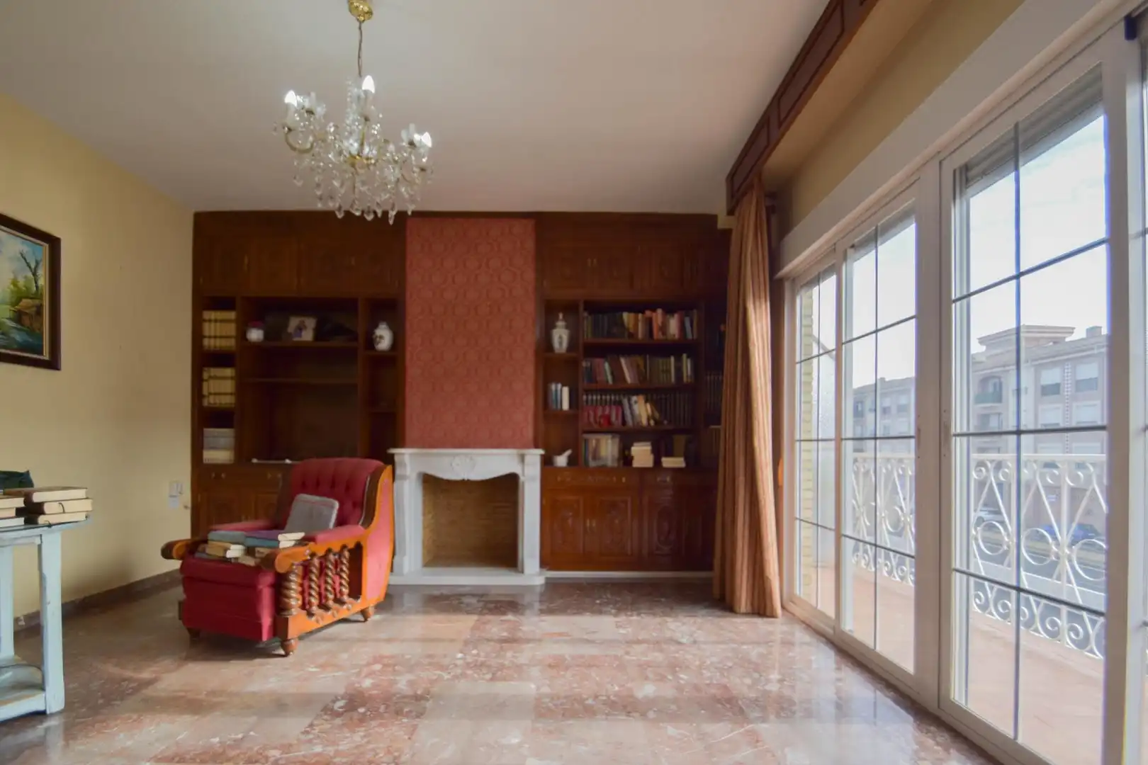 Sala d'estar de Pis en venda en Santa Fe