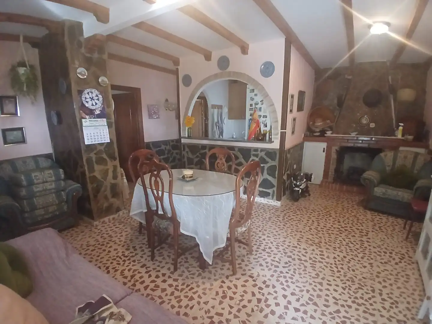 Cuina de Casa o xalet en venda en Jaén amb Aire condicionat, Traster i Piscina