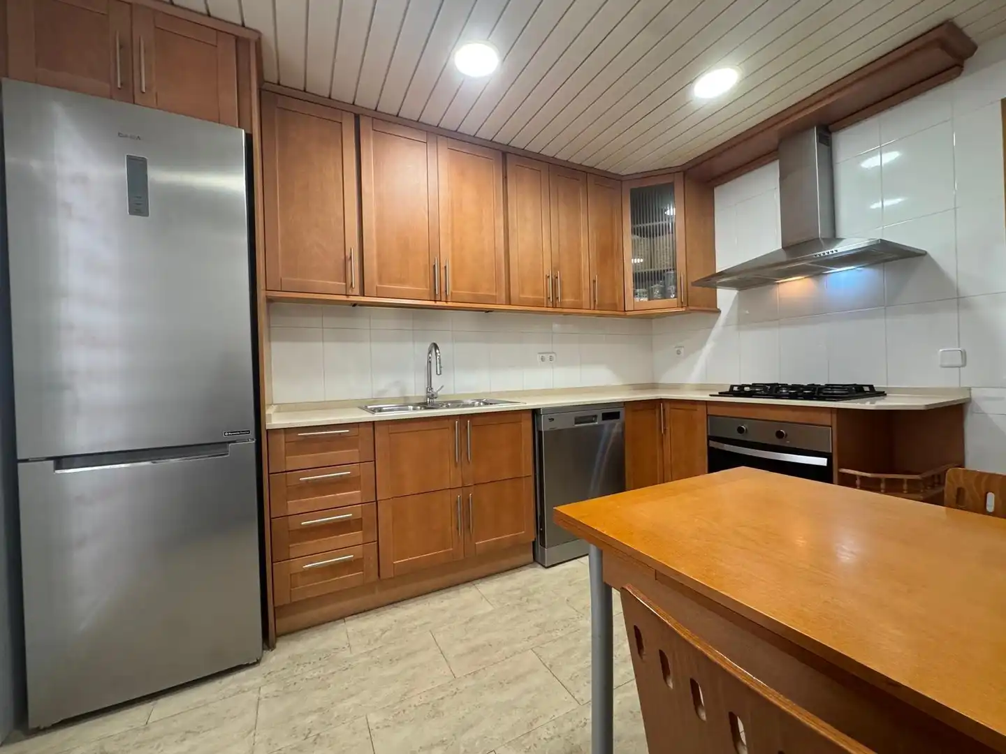 Kitchen of Flat for sale in Manresa  with Air Conditioner, Terrace and Storage room