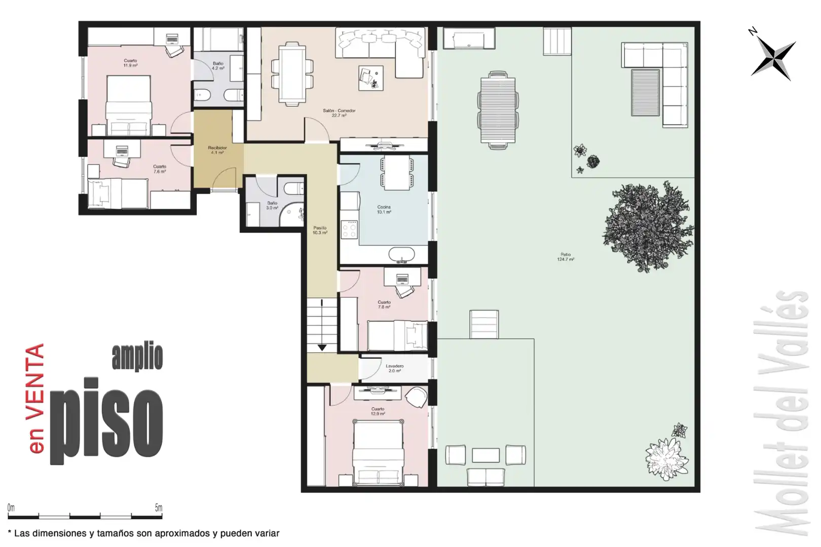 Planta baja en venta en Mollet del Vallès con Aire acondicionado, Calefacción y Terraza