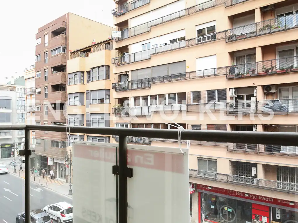 Terrasse von Wohnung zur Miete in Valencia mit Klimaanlage, Heizung und Balkon