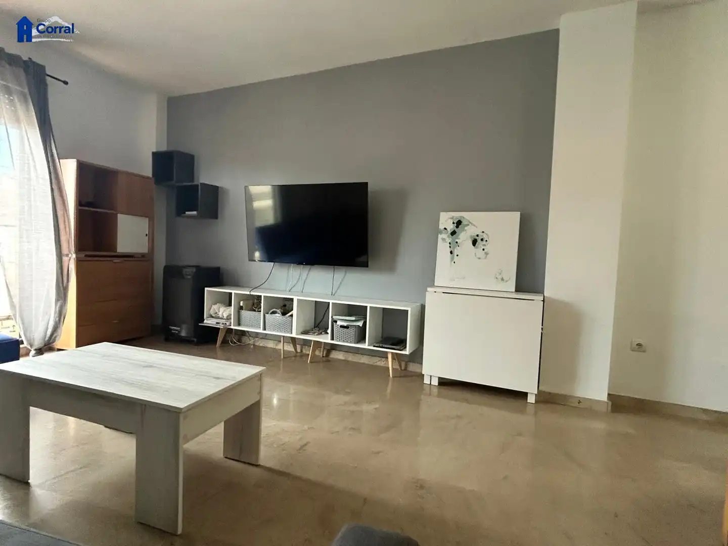 Sala d'estar de Pis en venda en Beniarjó amb Aire condicionat, Calefacció i Traster