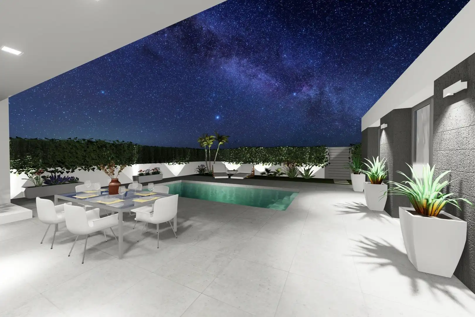 Detached house with pool for sale in San Juan de los Terreros, imagen 5