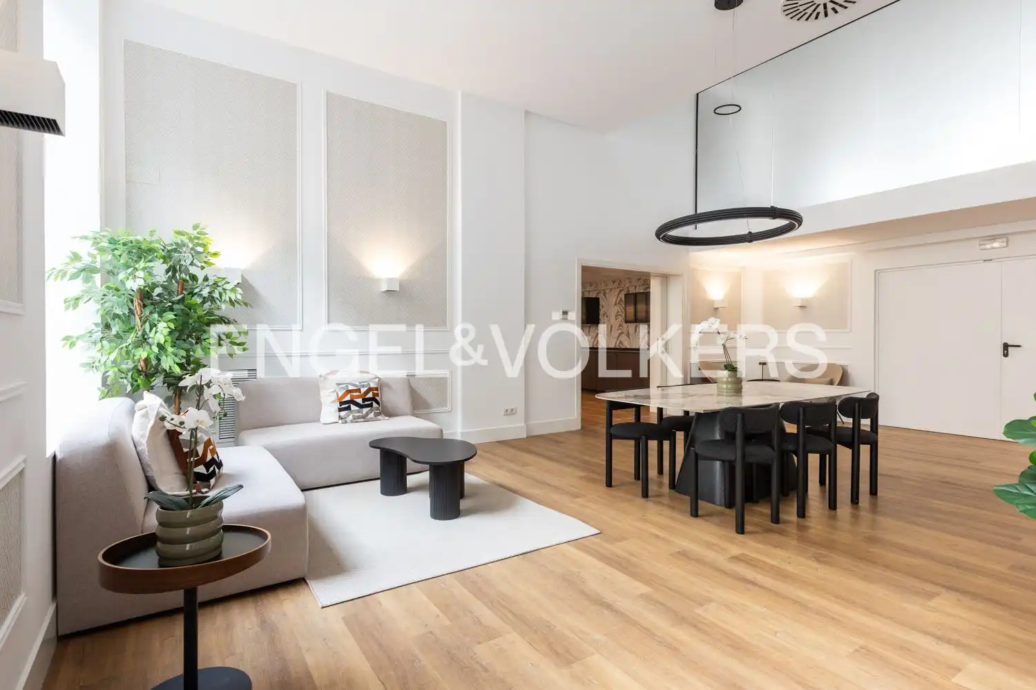 Sala de estar de Piso de alquiler en Valencia con Aire acondicionado, Calefacción y Jardín privado
