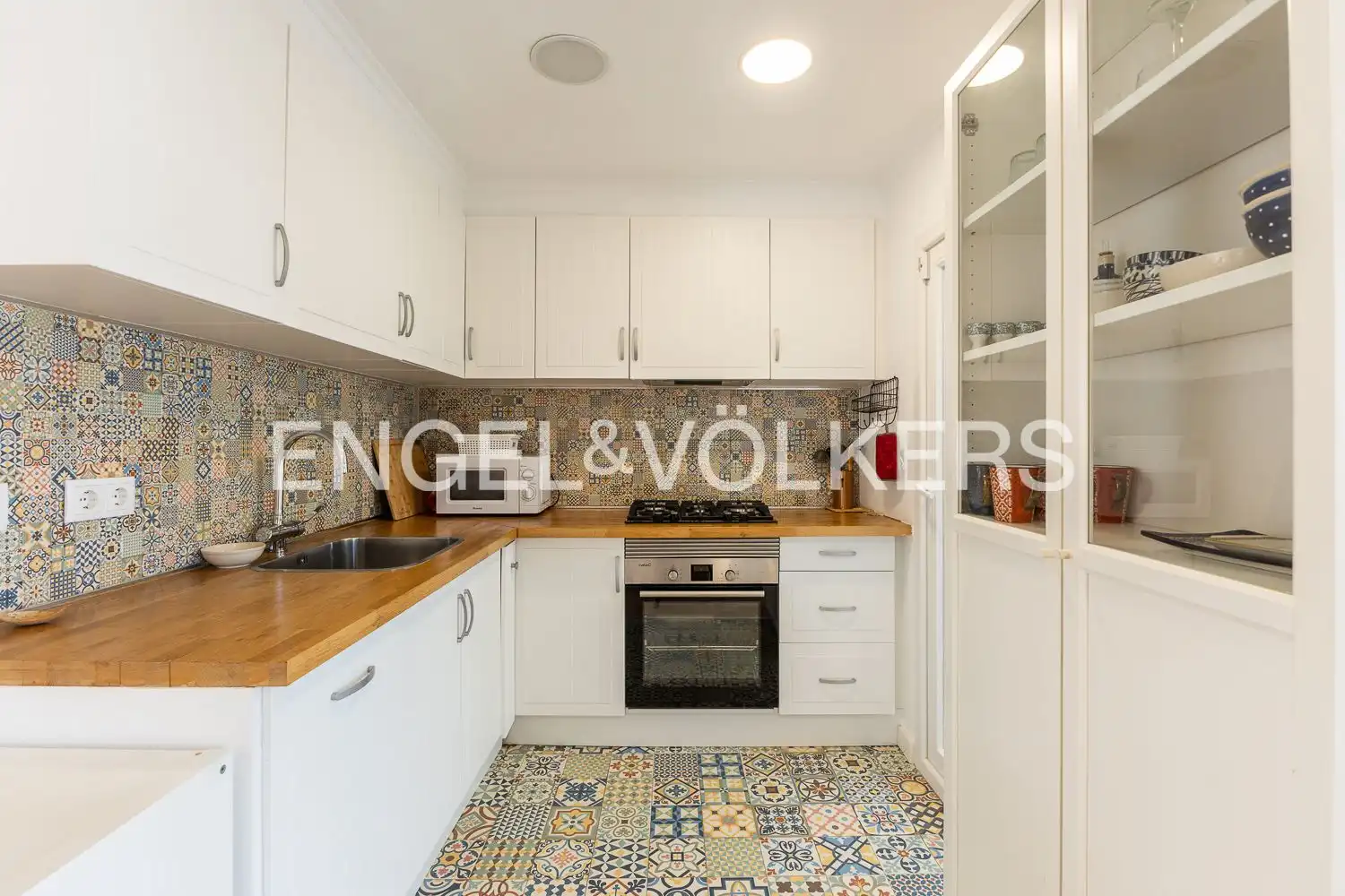 Cocina de Piso en venta en Jávea / Xàbia con Aire acondicionado, Calefacción y Terraza