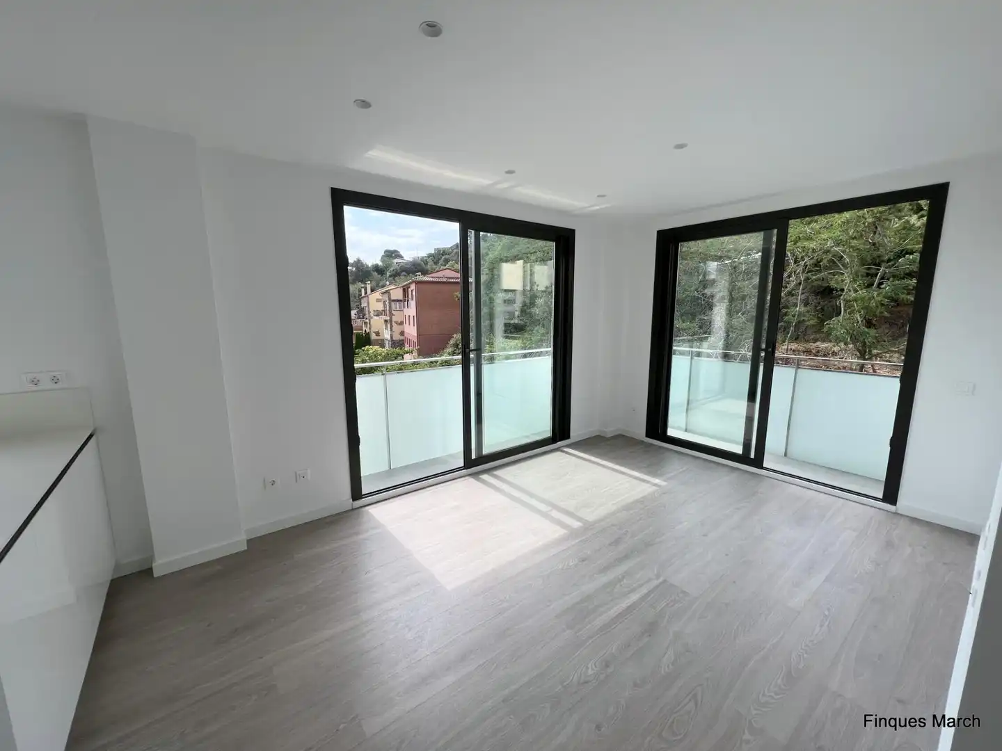 Terraza de Piso de alquiler en Barcelona con Aire acondicionado, Calefacción y Parquet