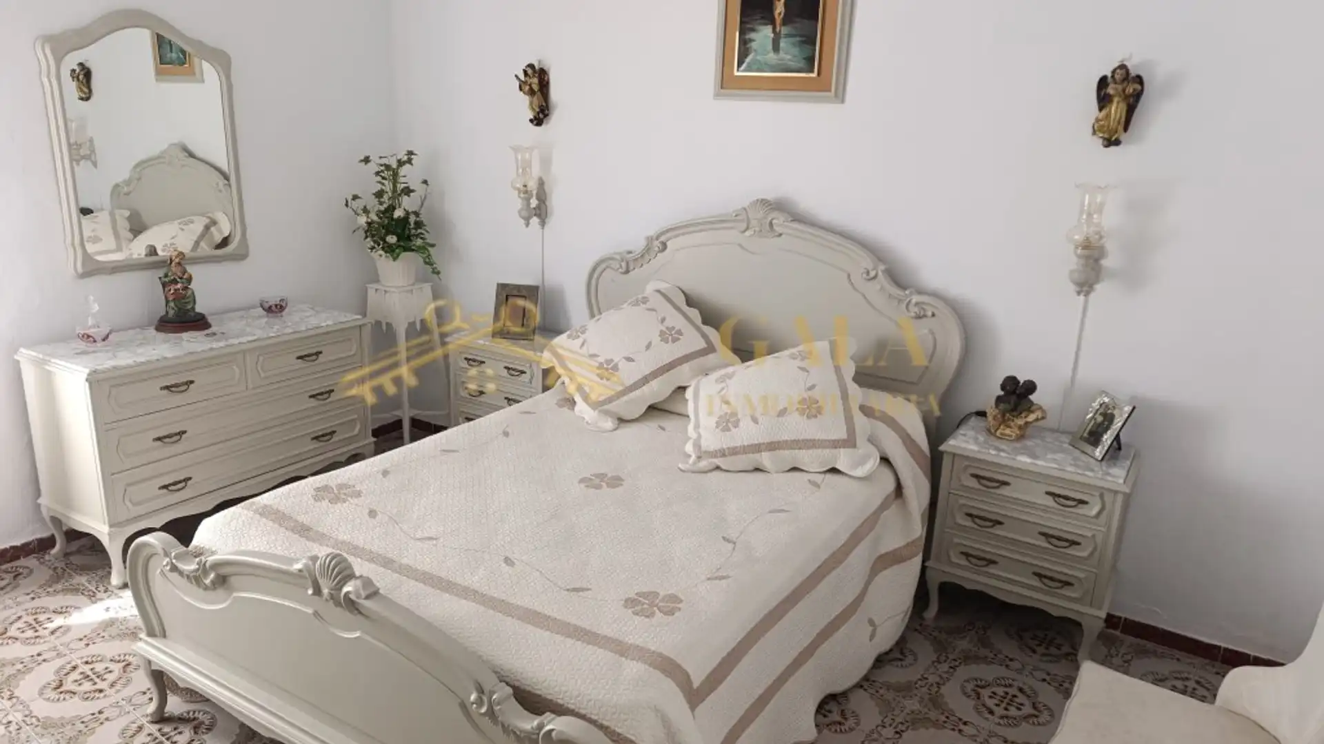 Bedroom of Flat for sale in Cáceres Capital  with Air Conditioner, Terrace and Furnished