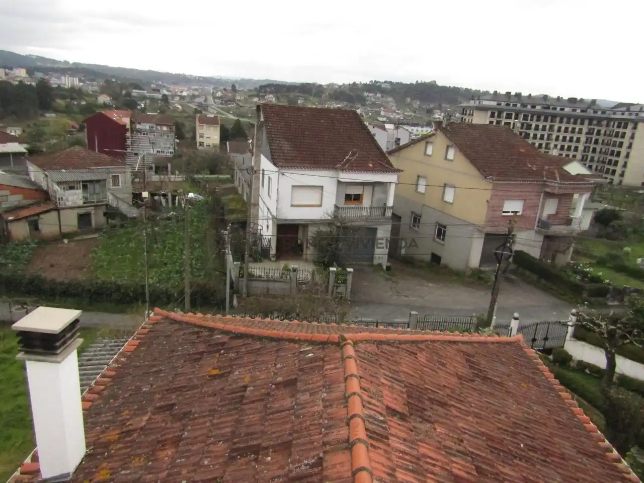 Vista exterior de Casa o xalet en venda en Ourense Capital  amb Calefacció, Jardí privat i Balcó