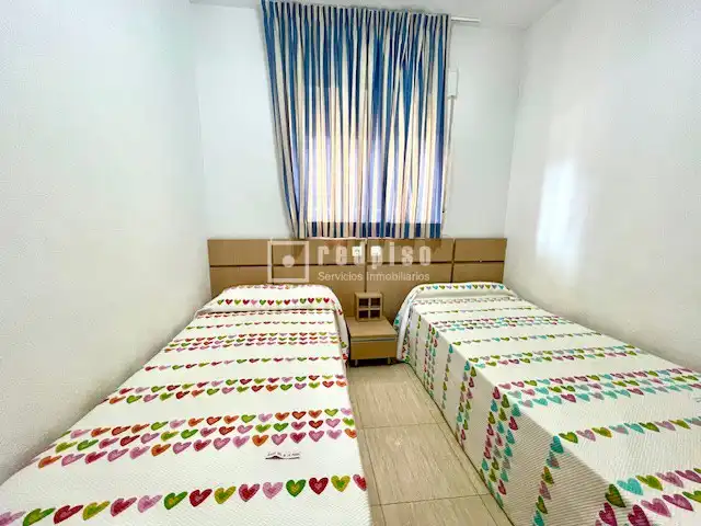 Dormitori de Apartament en venda en Oropesa del Mar / Orpesa amb Aire condicionat, Jardí privat i Terrassa