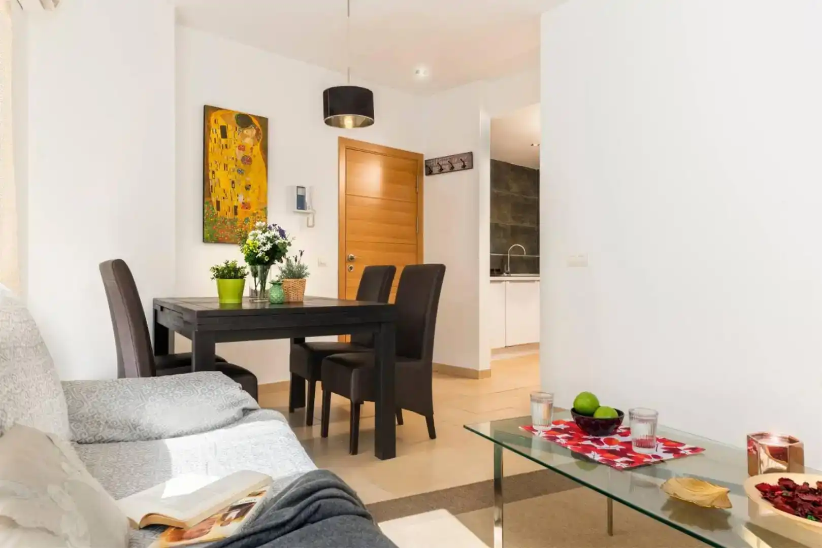 Wohnzimmer von Wohnung zur Miete in  Sevilla Capital mit Klimaanlage