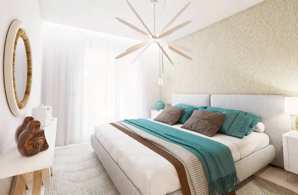 Dormitori de Apartament en venda en Marbella amb Aire condicionat, Terrassa i Piscina