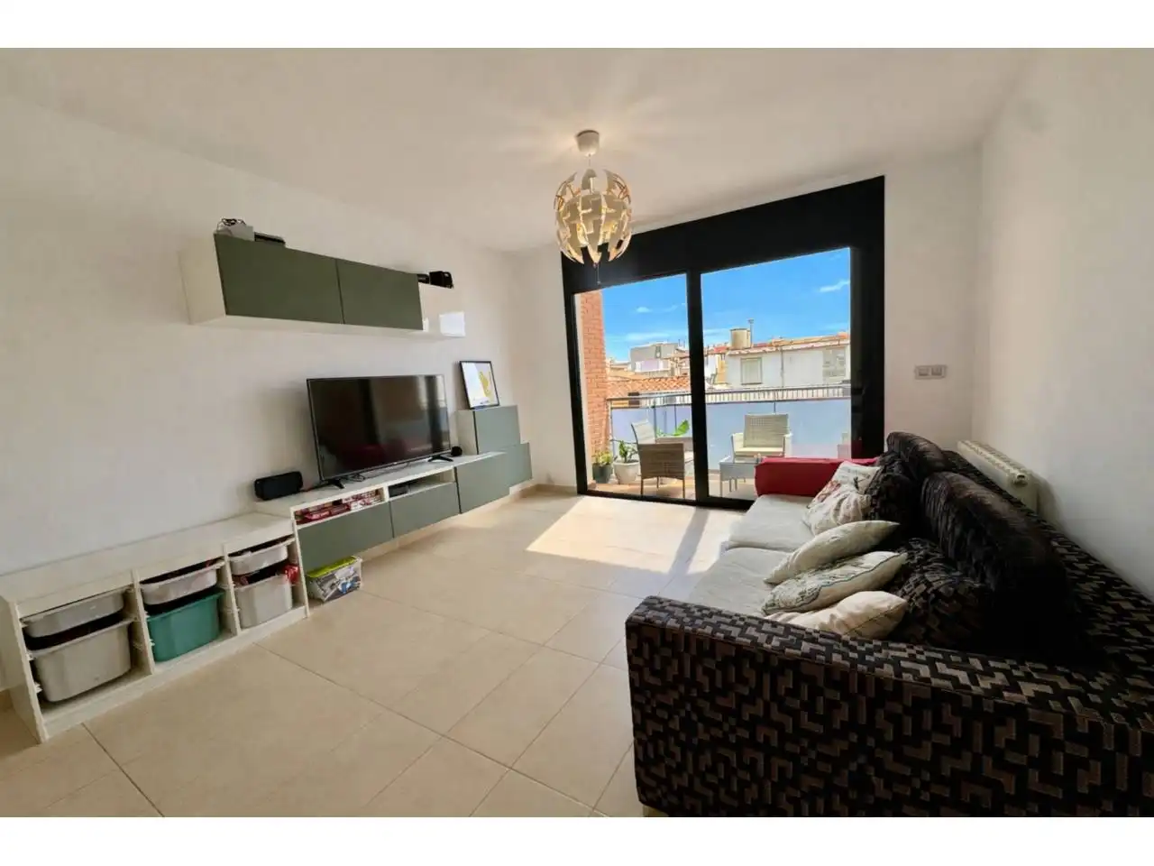 Sala de estar de Piso en venta en Calella con Aire acondicionado, Calefacción y Terraza