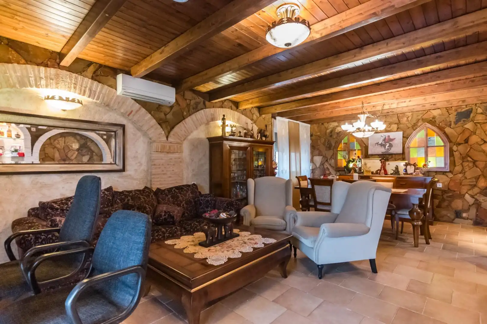 Sala de estar de Casa o chalet en venta en Molina de Segura con Aire acondicionado, Calefacción y Jardín privado