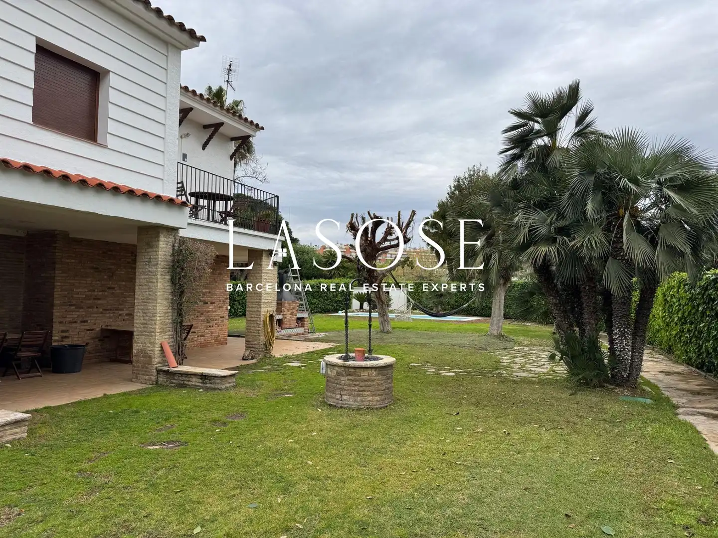 Garden of Houses for sale in Sitges  with Heating, Private garden and Parquet flooring