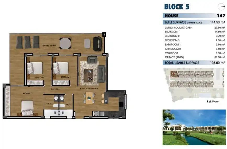 Apartment with pool for sale in Las Lomas de Rame - Bahía Bella, imagen 42