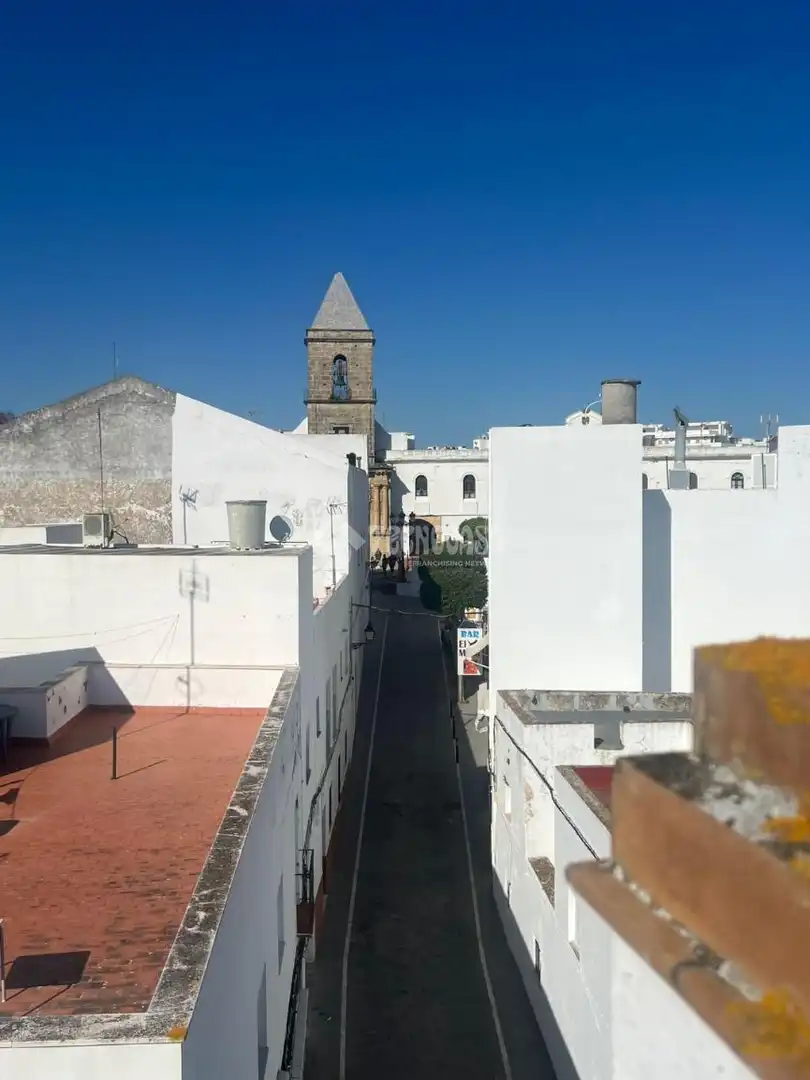 Vista exterior de Piso en venta en Conil de la Frontera con Aire acondicionado, Calefacción y Terraza