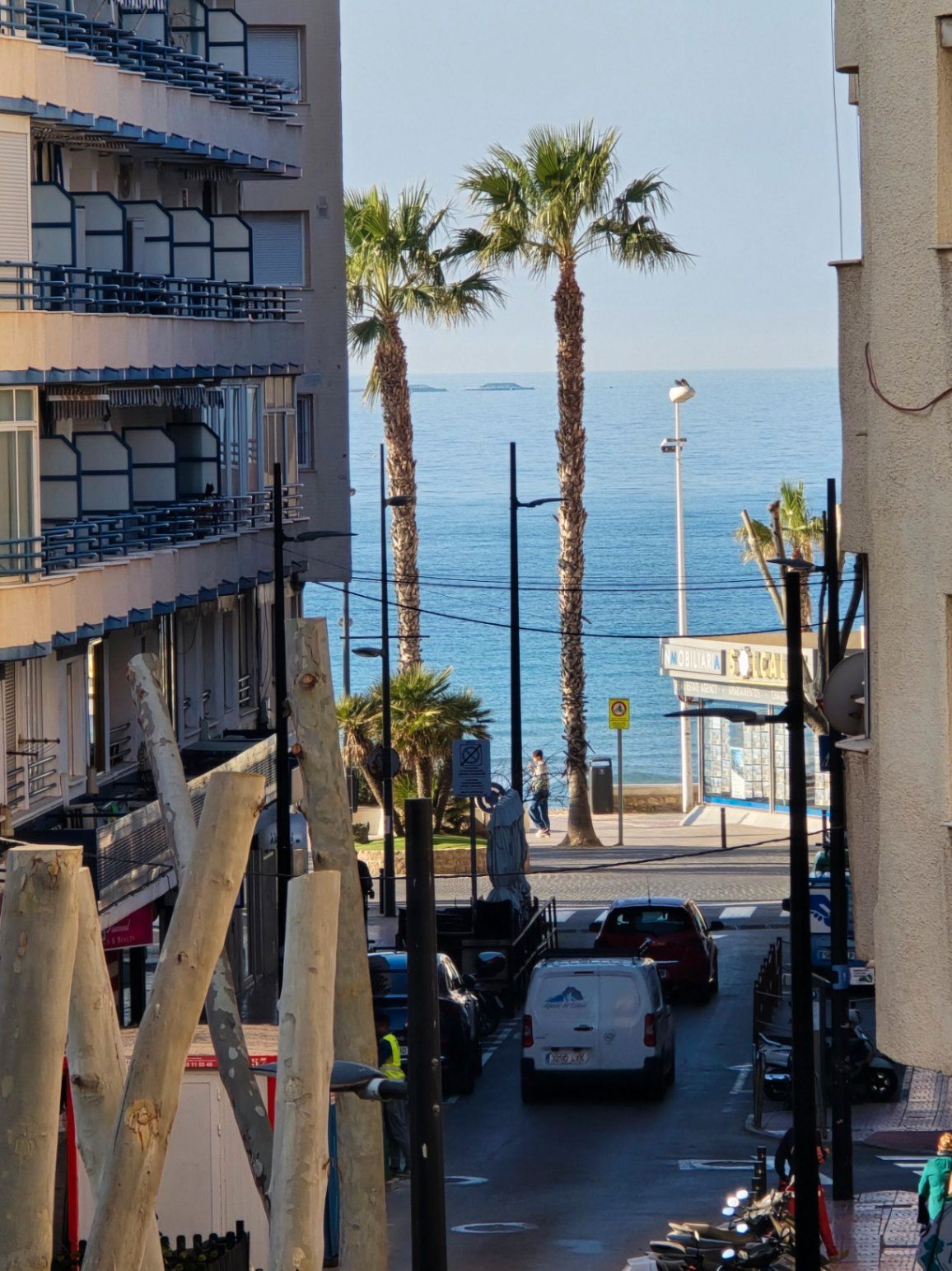 Außenansicht von Wohnungen zum Verkauf in Calpe / Calp mit Klimaanlage, Heizung und Terrasse