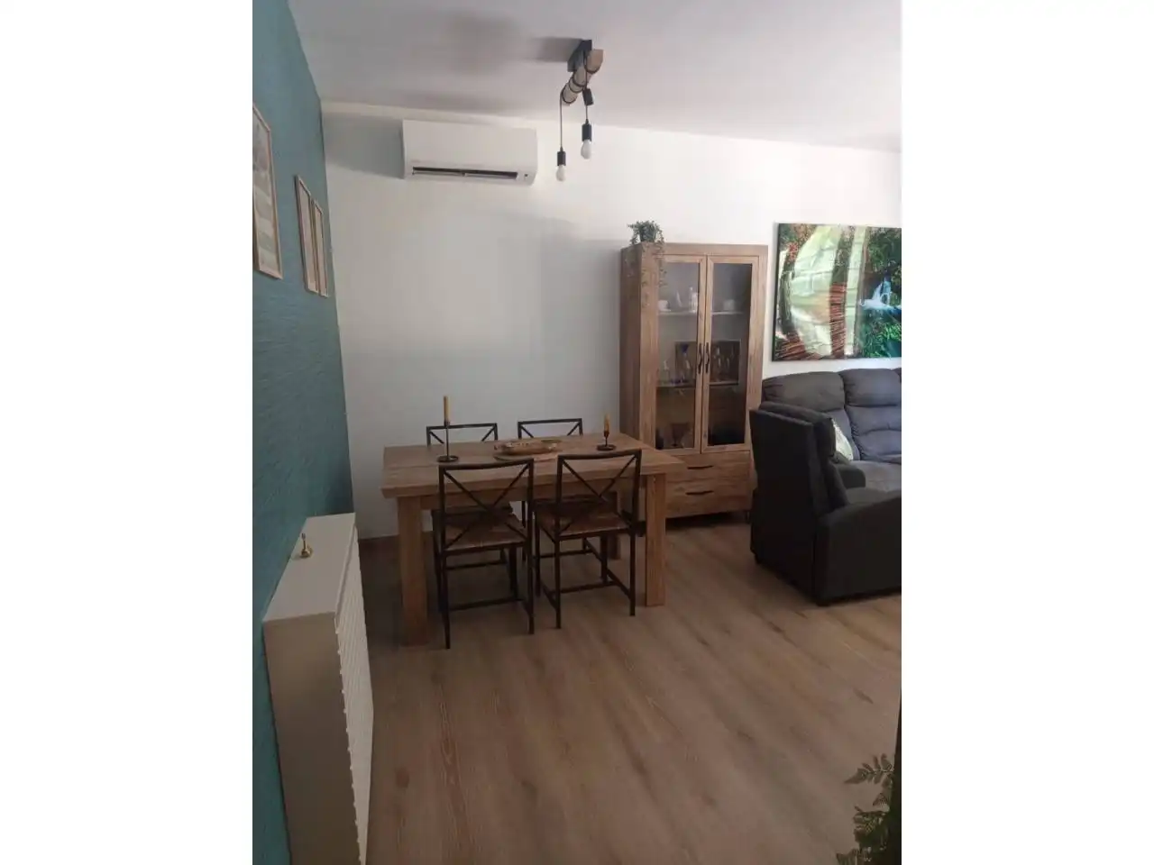 Living room of Flat for sale in La Roca del Vallès  with Air Conditioner, Heating and Private garden