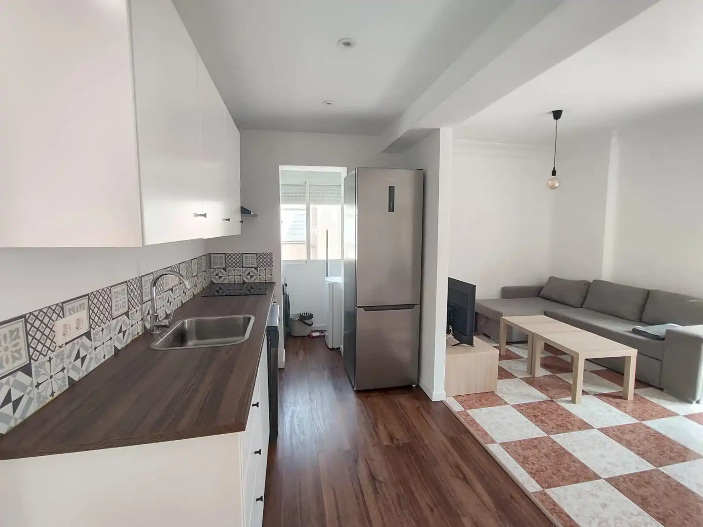 Küche von Wohnung zur Miete in Granada mit Terrasse, Möbliert und Balkon