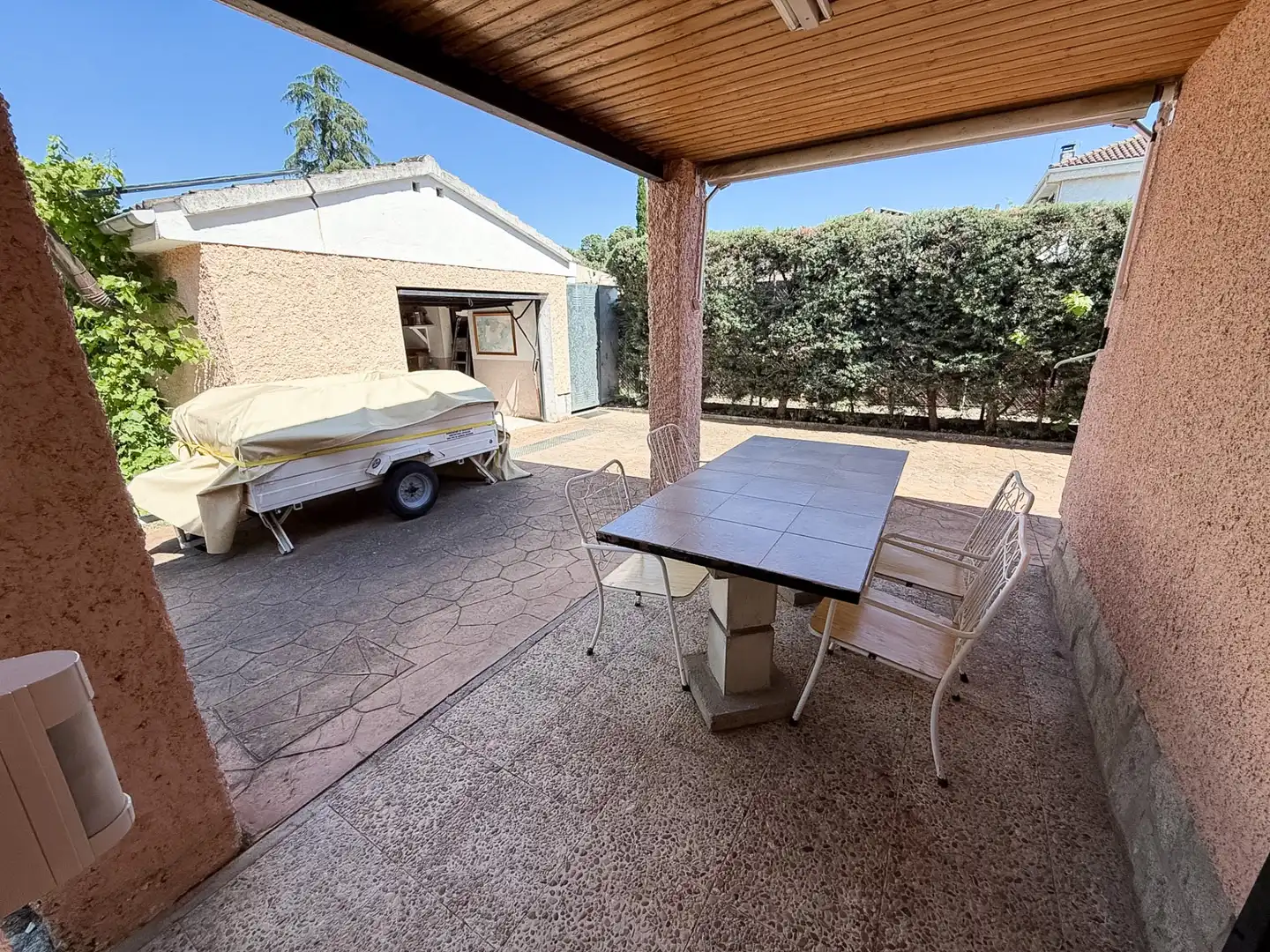 Terraza de Casa o chalet en venta en Santa Cruz del Retamar con Calefacción, Jardín privado y Terraza