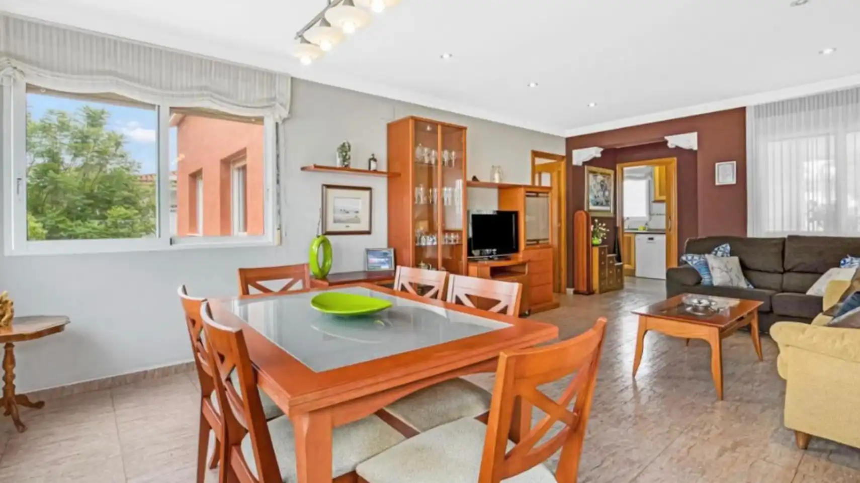 Esszimmer von Haus oder Chalet zum Verkauf in Dénia mit Klimaanlage, Heizung und Privatgarten