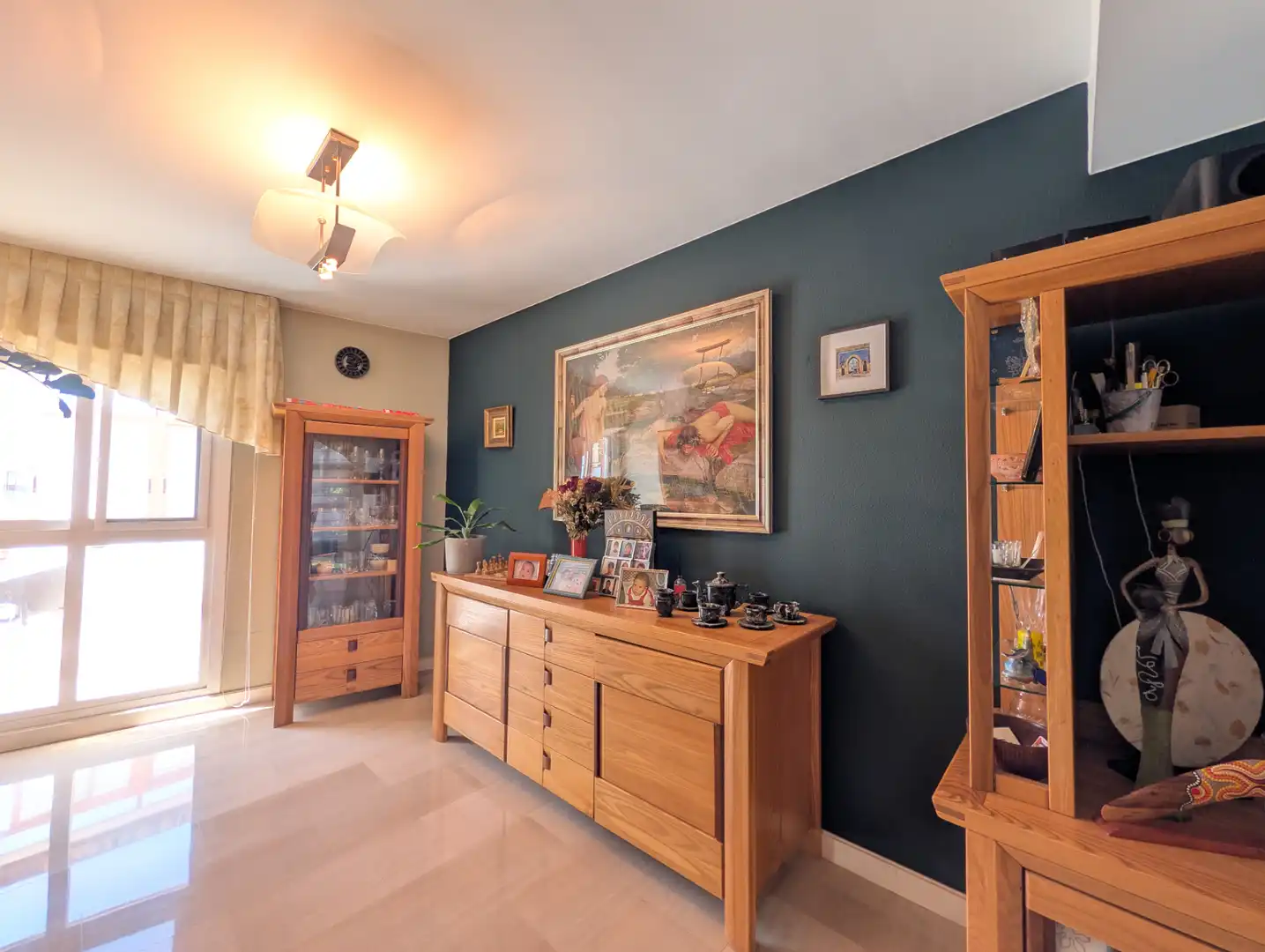 Comedor de Casa adosada en venta en Zaragoza con Aire acondicionado, Calefacción y Parquet