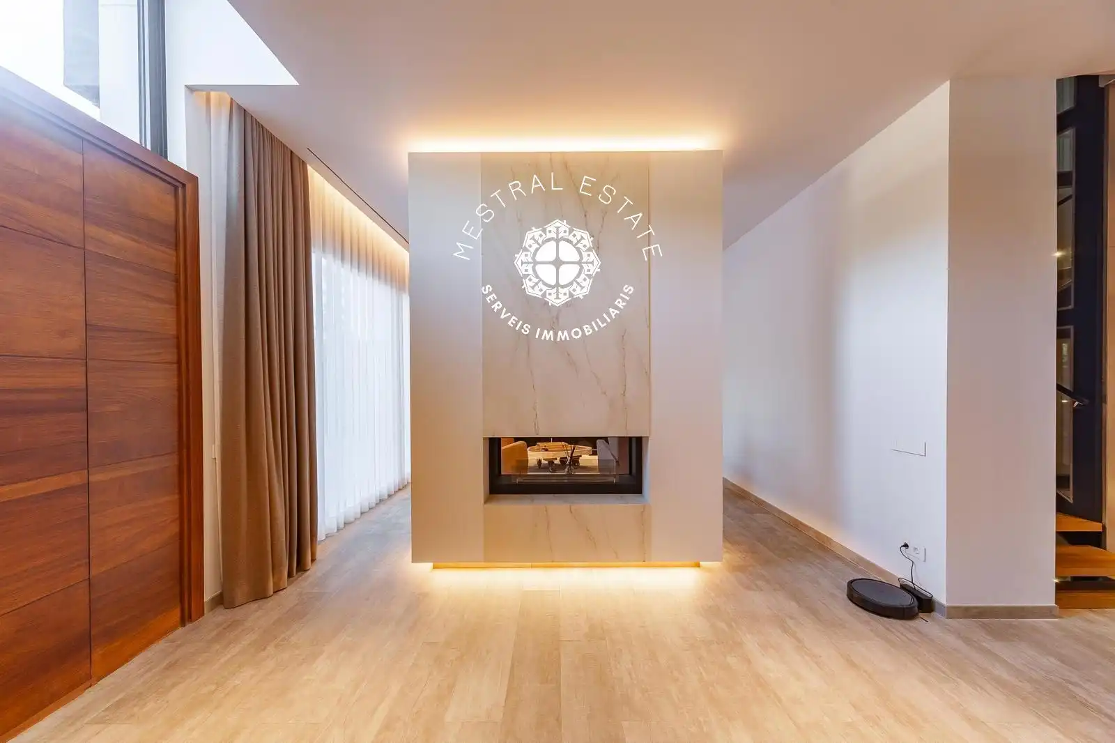 Living room of Houses for sale in Castelldefels  with Air Conditioner, Heating and Swimming Pool