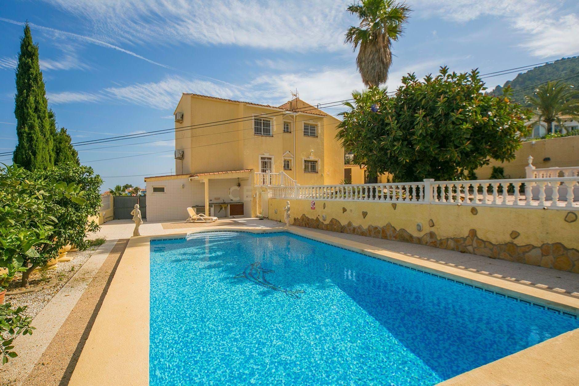 Swimming pool of Flat to rent in Calpe / Calp  with Air Conditioner and Terrace