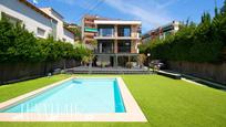 Exterior view of House or chalet for sale in Castelldefels  with Air Conditioner, Heating and Private garden